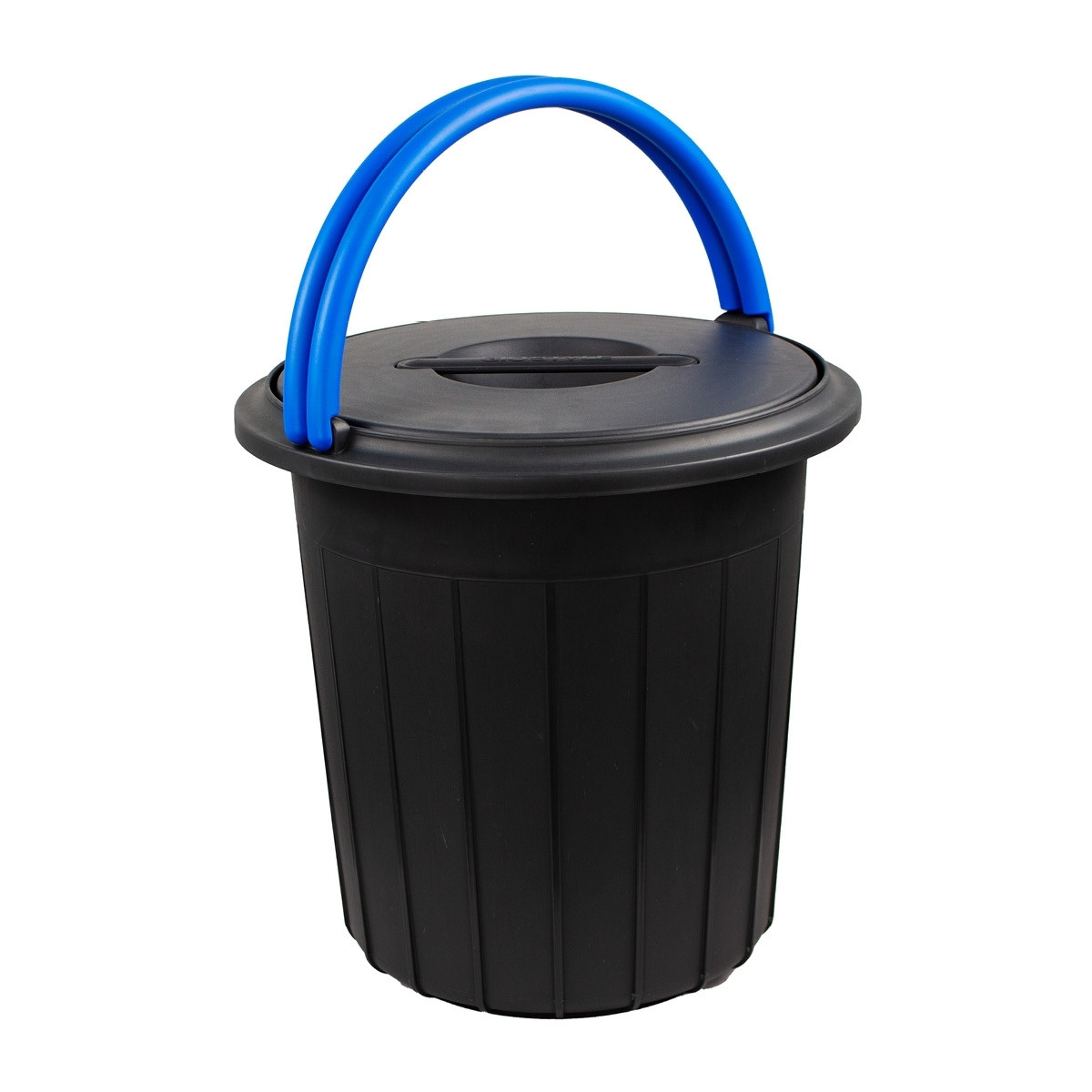 Eco Solution - Afvalemmer met Deksel 25L - Blu