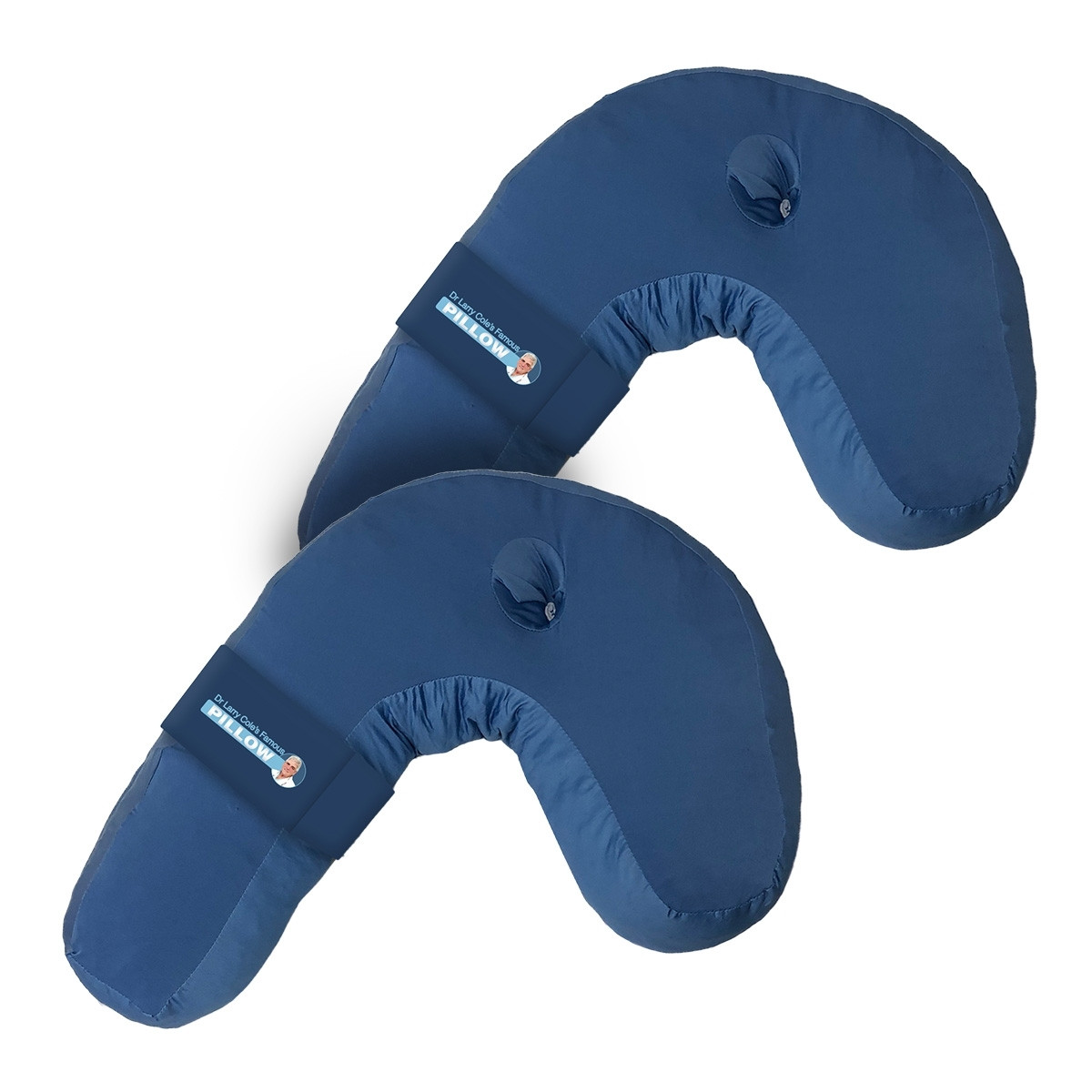 Side Sleeper Pro - Kussen van traagschuim - Set van 2