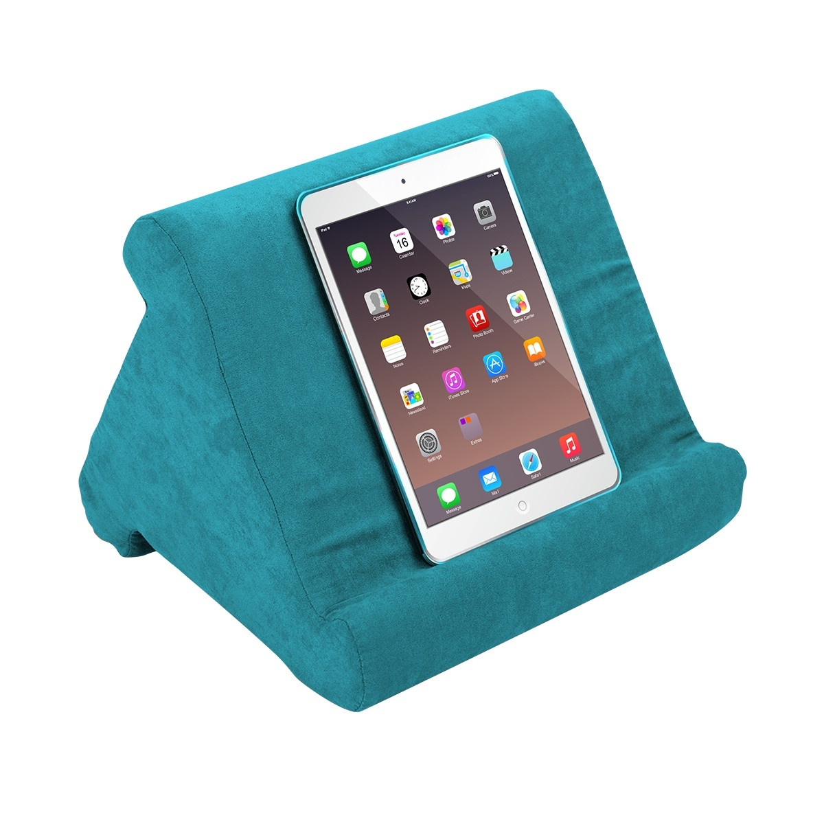 Oranje Ezel - Tabletkussen - Blauw