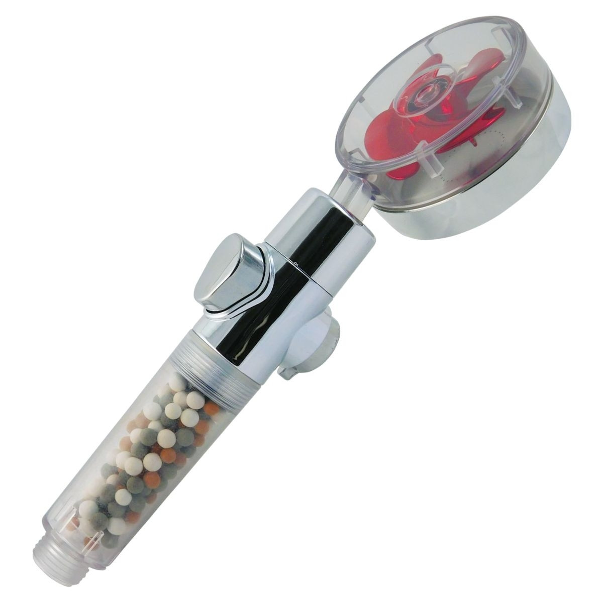 Pure Shower - Jetstream Filter Douchekop - Rood