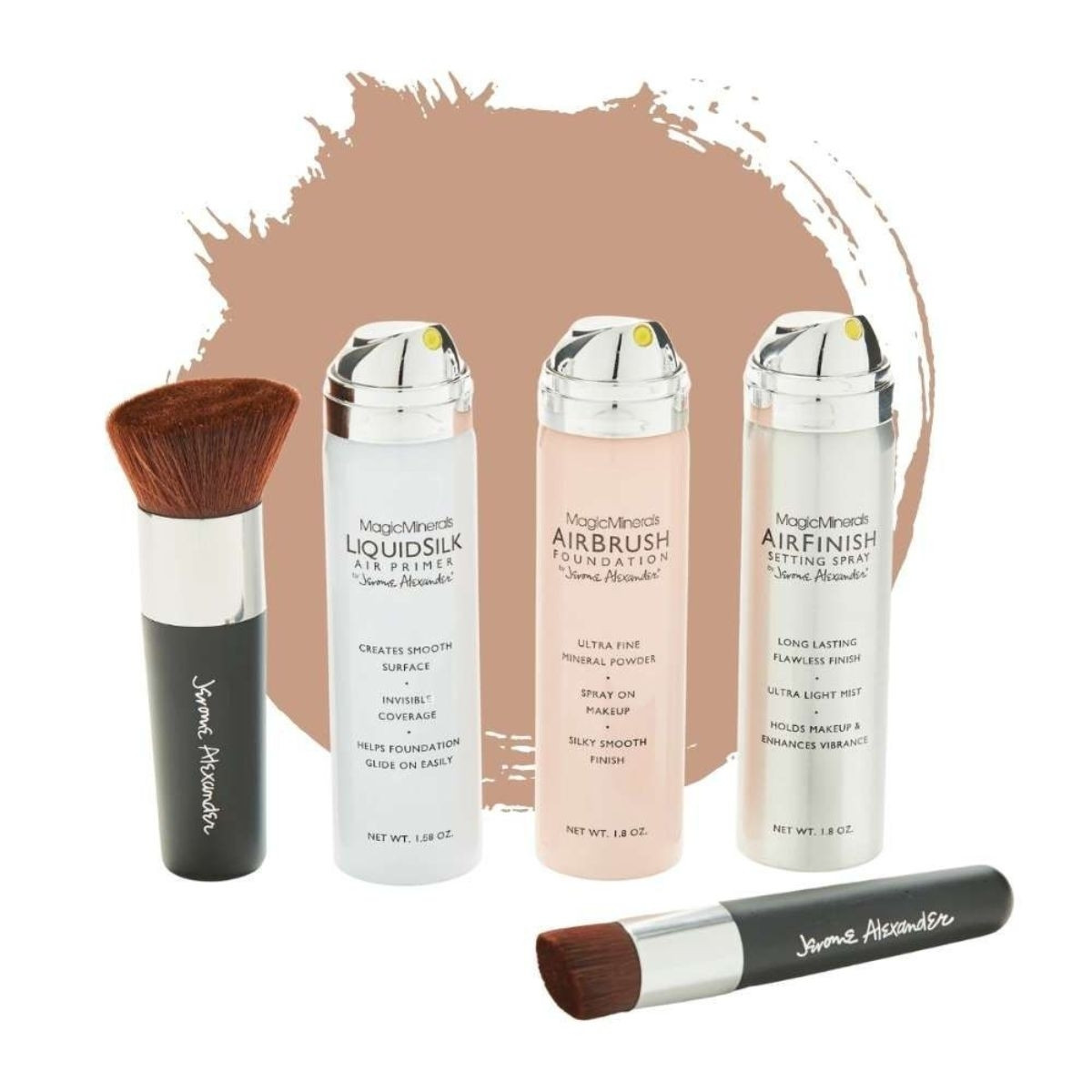 AirBrush Foundation 5st - Warm/Medium