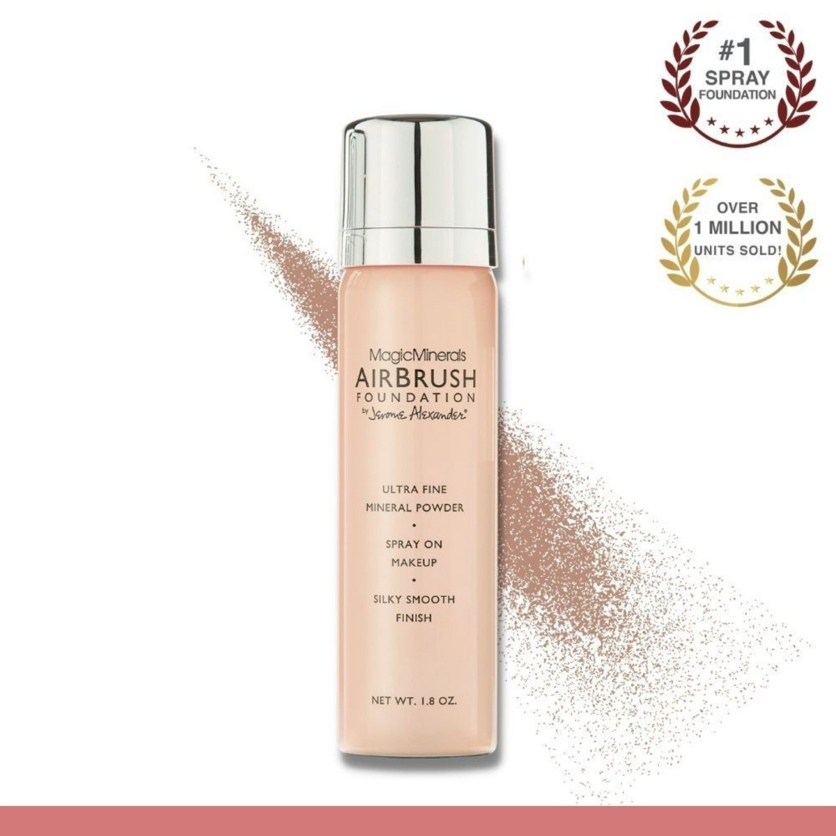 AirBrush Foundation 1st - Warm/Medium
