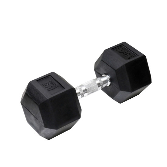 Orange Gym - Mancuerna hexagonal - 18kg