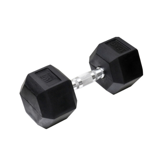 Orange Gym - Mancuerna hexagonal - 16kg
