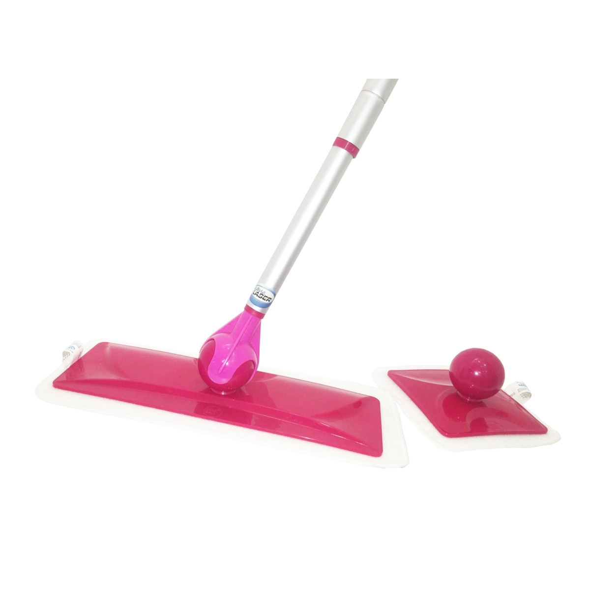 Aqua Laser - Set mop Clickball - 9 pezzi - Rosa