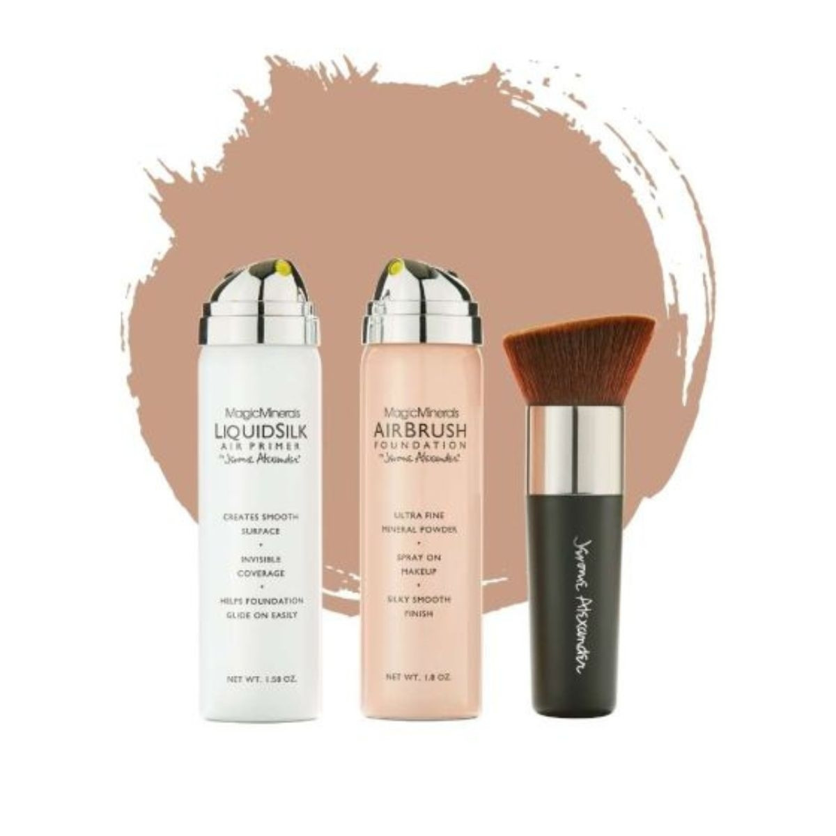 AirBrush Foundation 3st - Warm/Medium