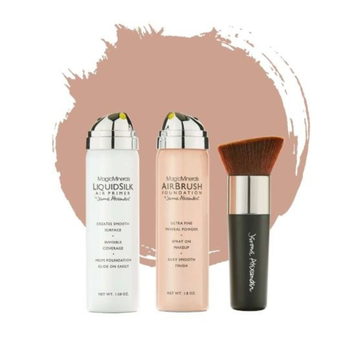 AirBrush Foundation 3ks - Light/Medium