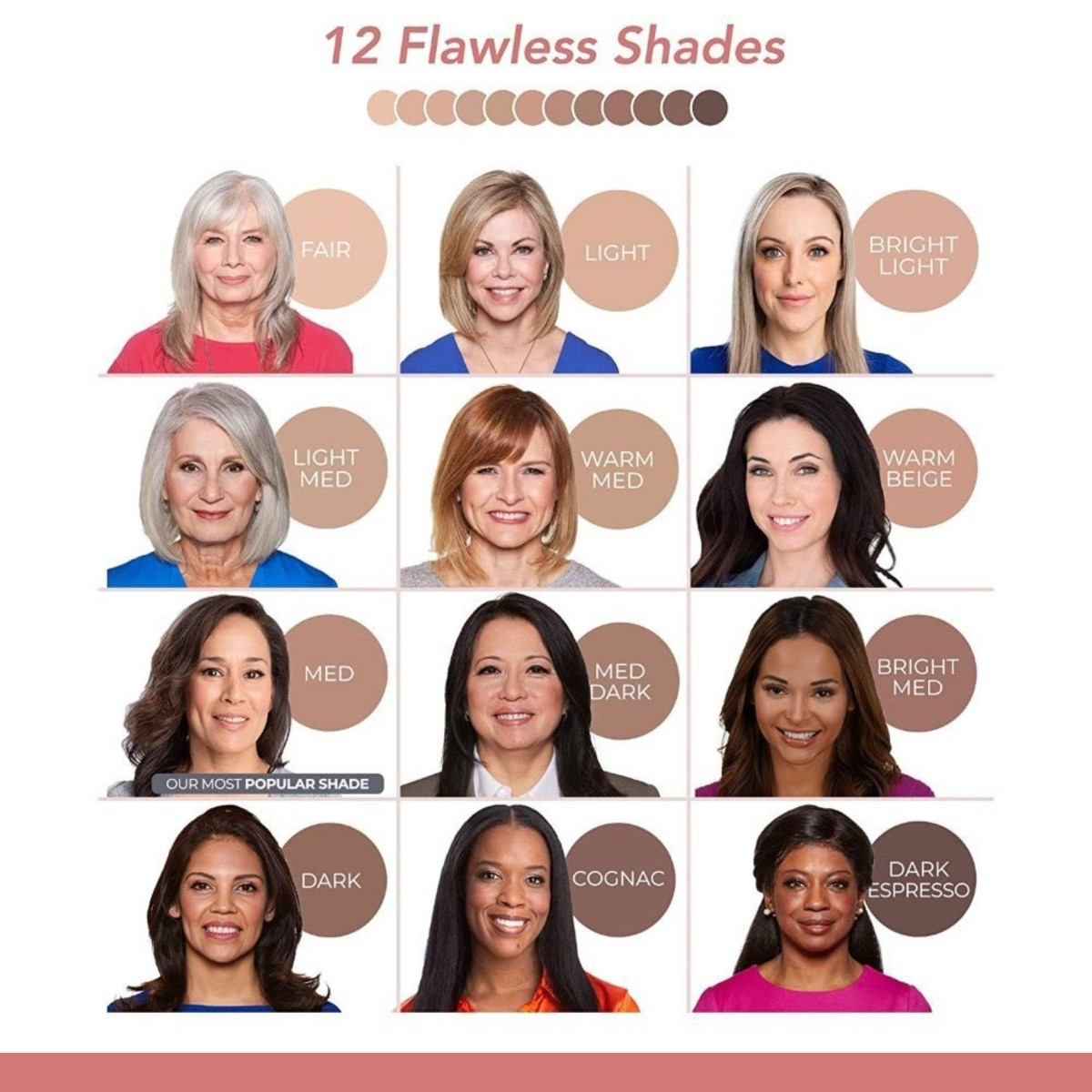 AirBrush Foundation 3ks - Light/Medium