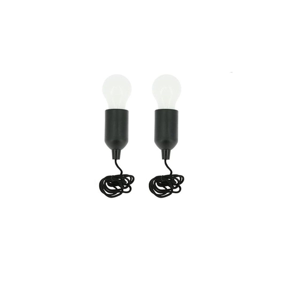 Lampada Handy Lux - 2 Pezzi - Nero