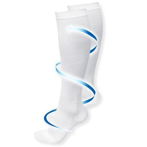 Wundersocken – Compressiekousen – S/M WIT