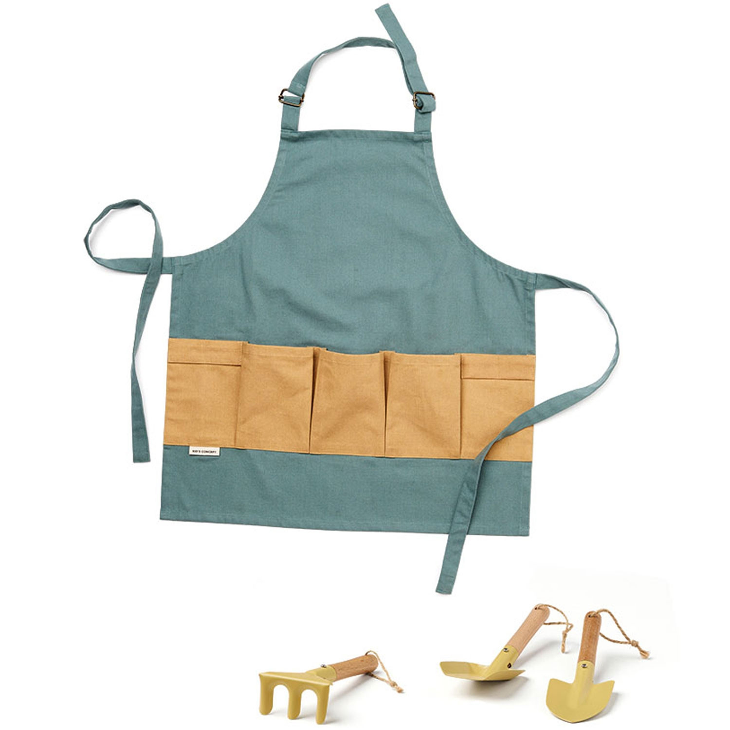 Set con grembiule e posate KID'S HUB