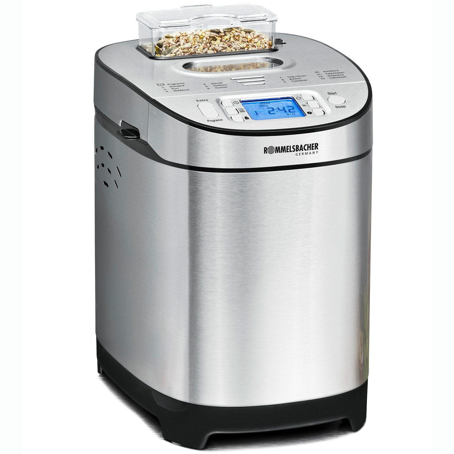 Backofen BA 550 13 Backprogramme Glutenfrei
