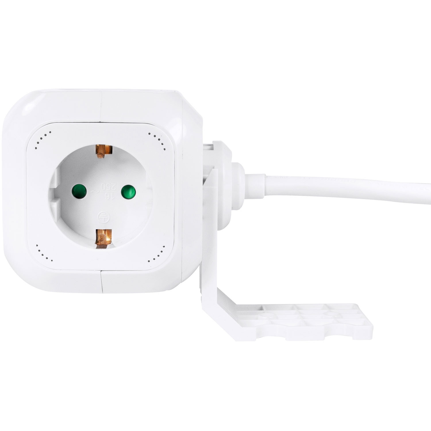 Power Cube Tomada multi-ramificação + USB-A/USB-C PD 20W