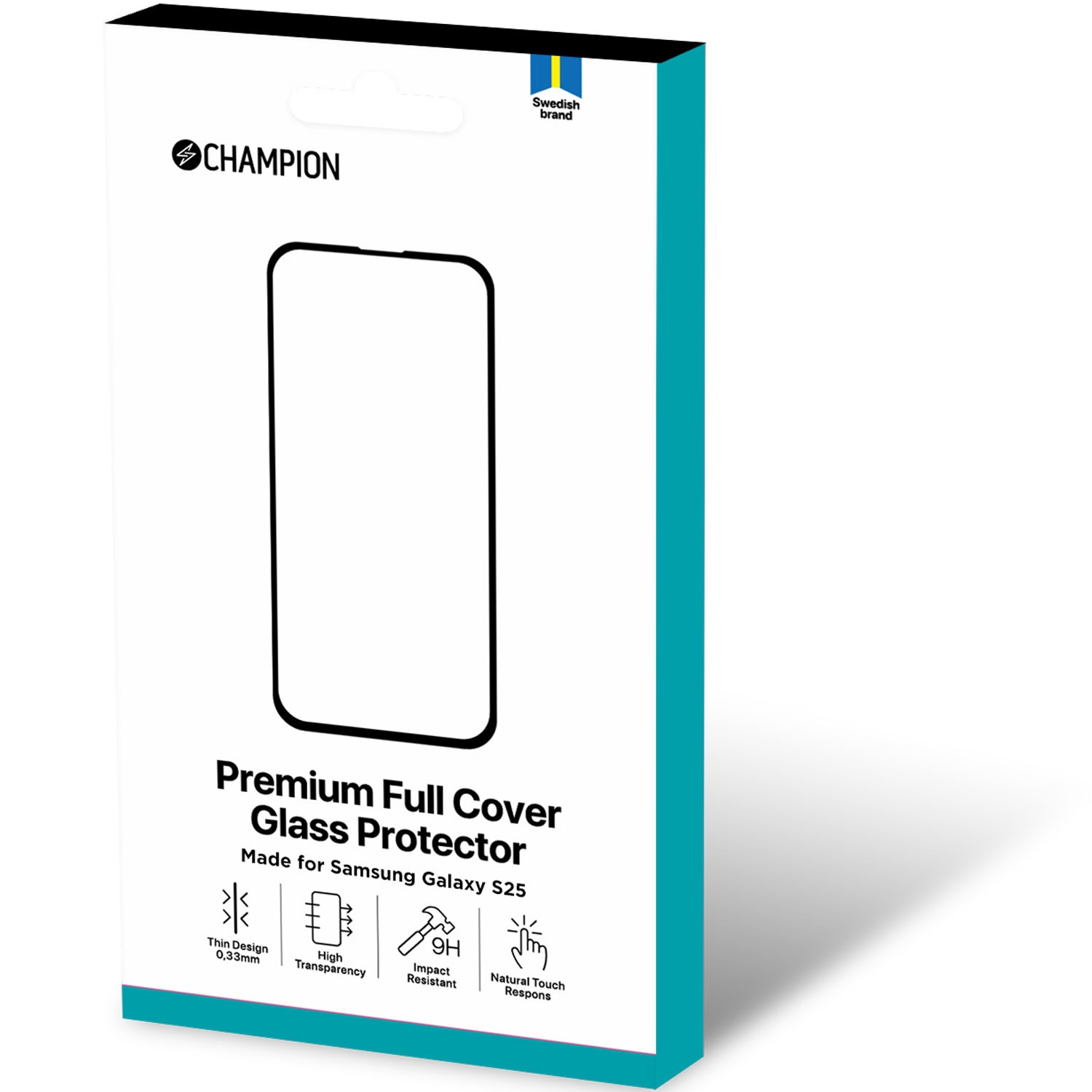 Protector de pantalla Galaxy S25 Negro