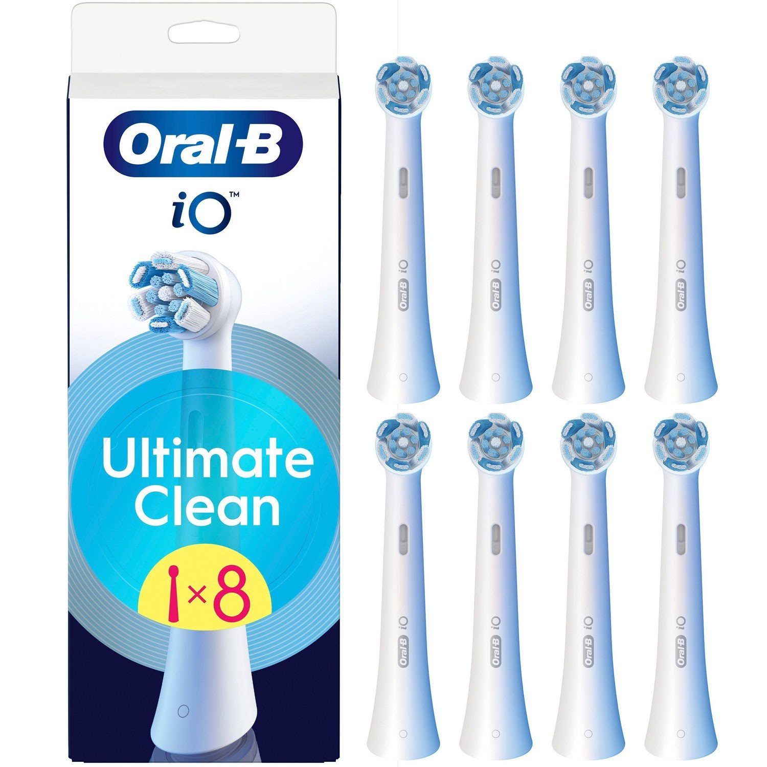 Testina iO Ultimate Clean 8 pezzi