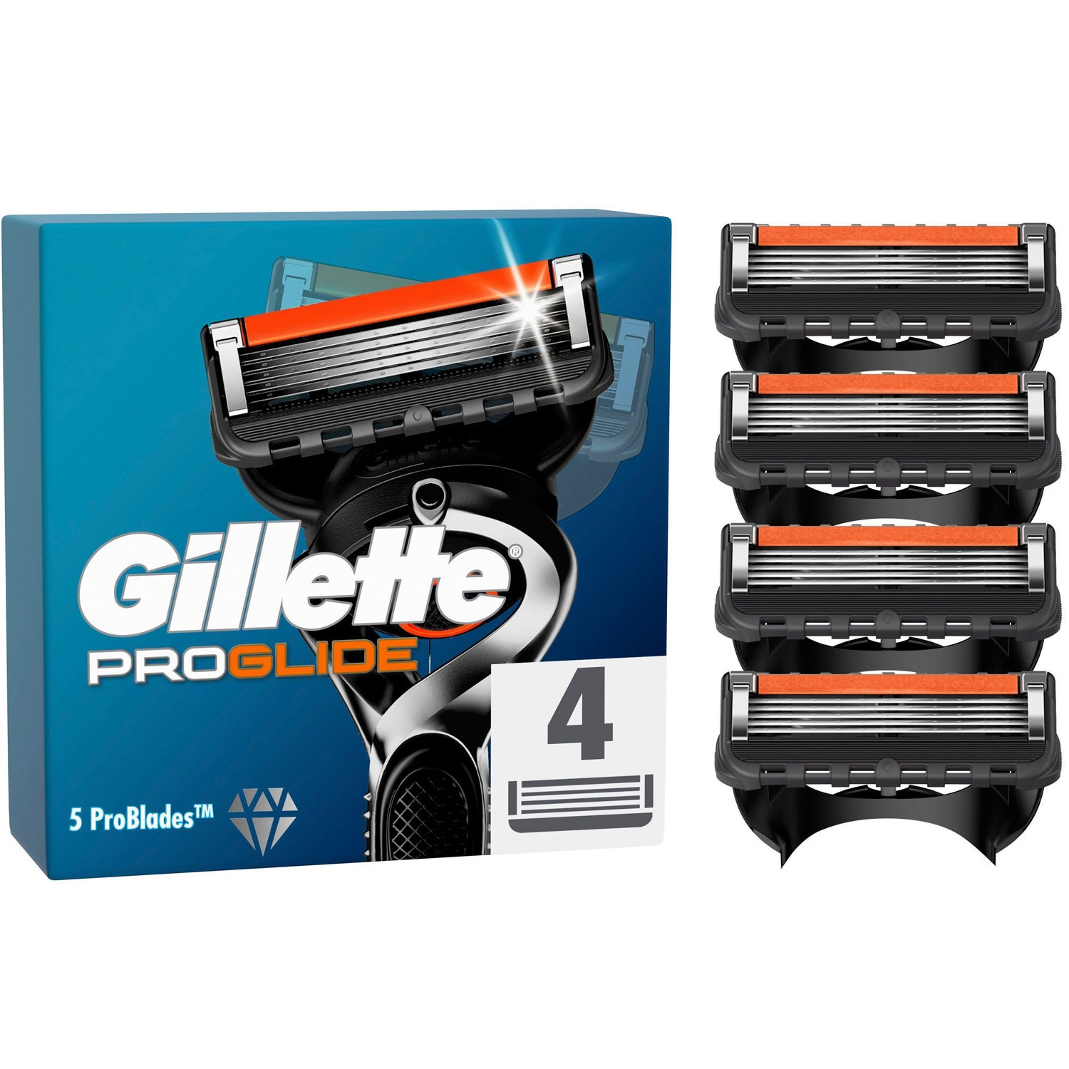 Lamette Fusion ProGlide 4 pezzi