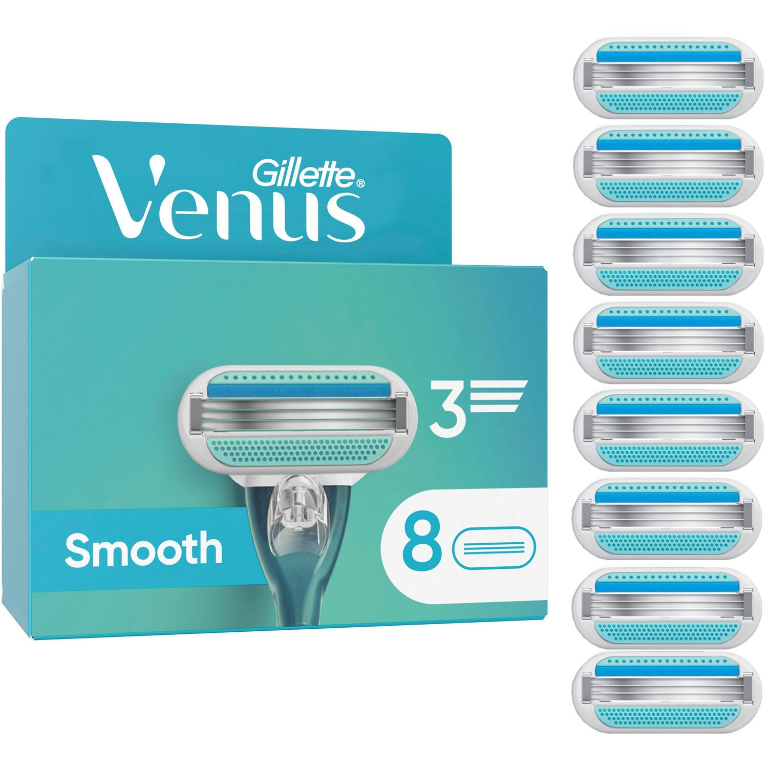 Lamette da barba Smooth 8 pezzi
