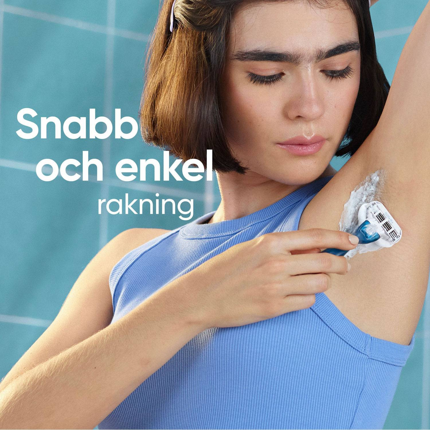 Scheermesjes Glad 8 stuks