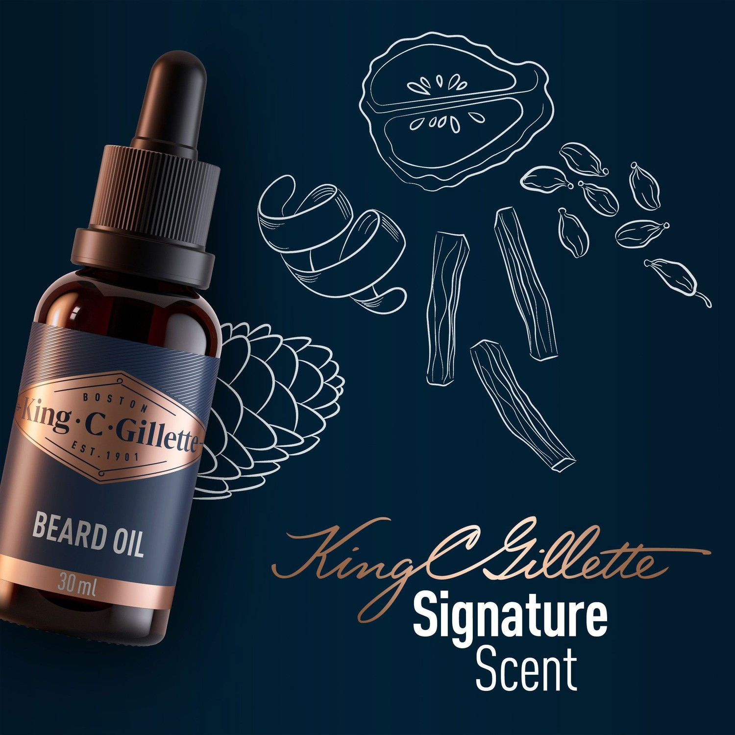 Aceite para barba 30 ml