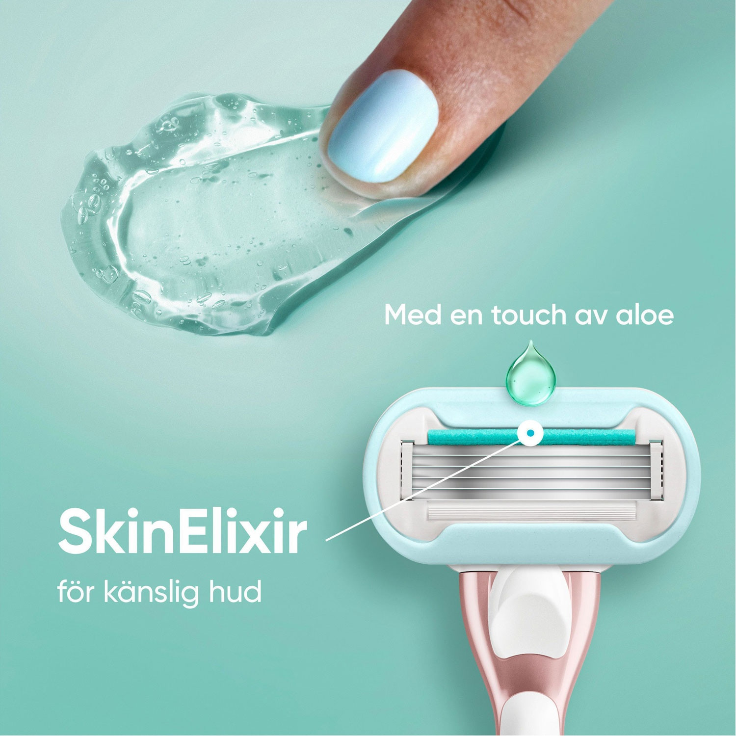 Razor Pro Smooth Sensitive + 1 Rasierklinge