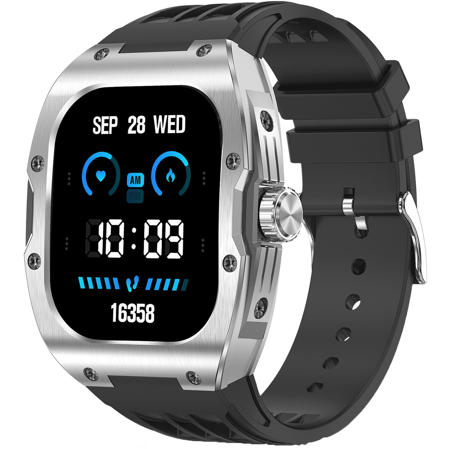 Smartwatch Hero AMOLED - Czarny