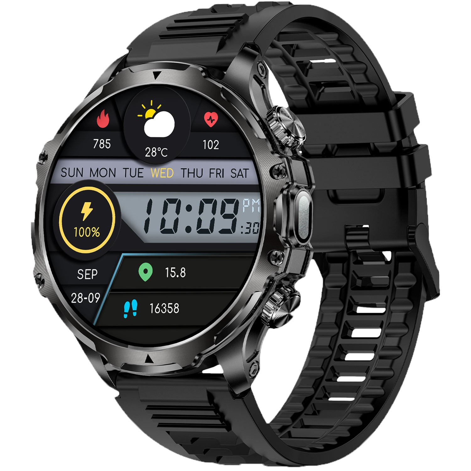 Smartwatch Venture - Preto