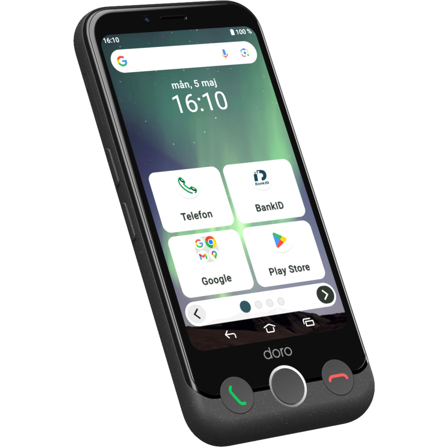 Smartphone 4G Aurora A11 Gris graphite