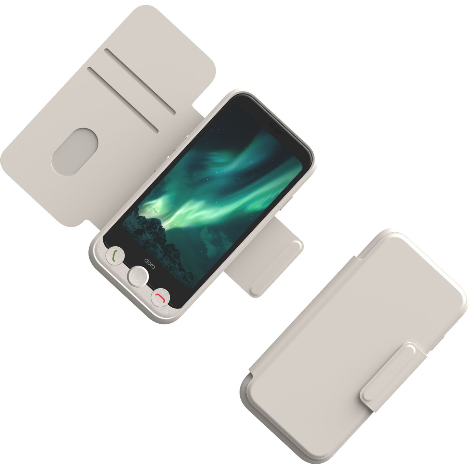 Brieftaschenetui Aurora A11 Bone-white