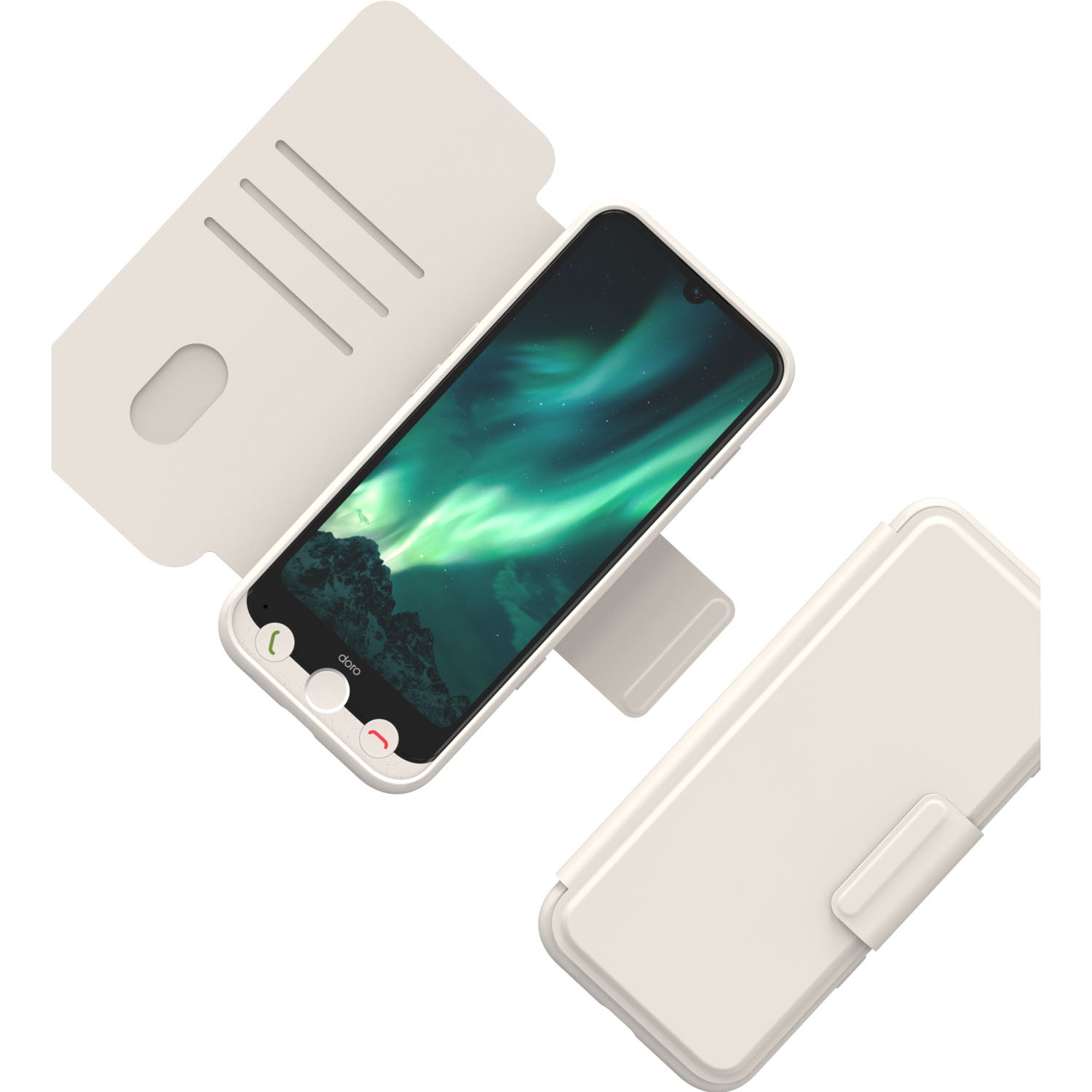 Brieftaschenetui Aurora A31 Bone-white