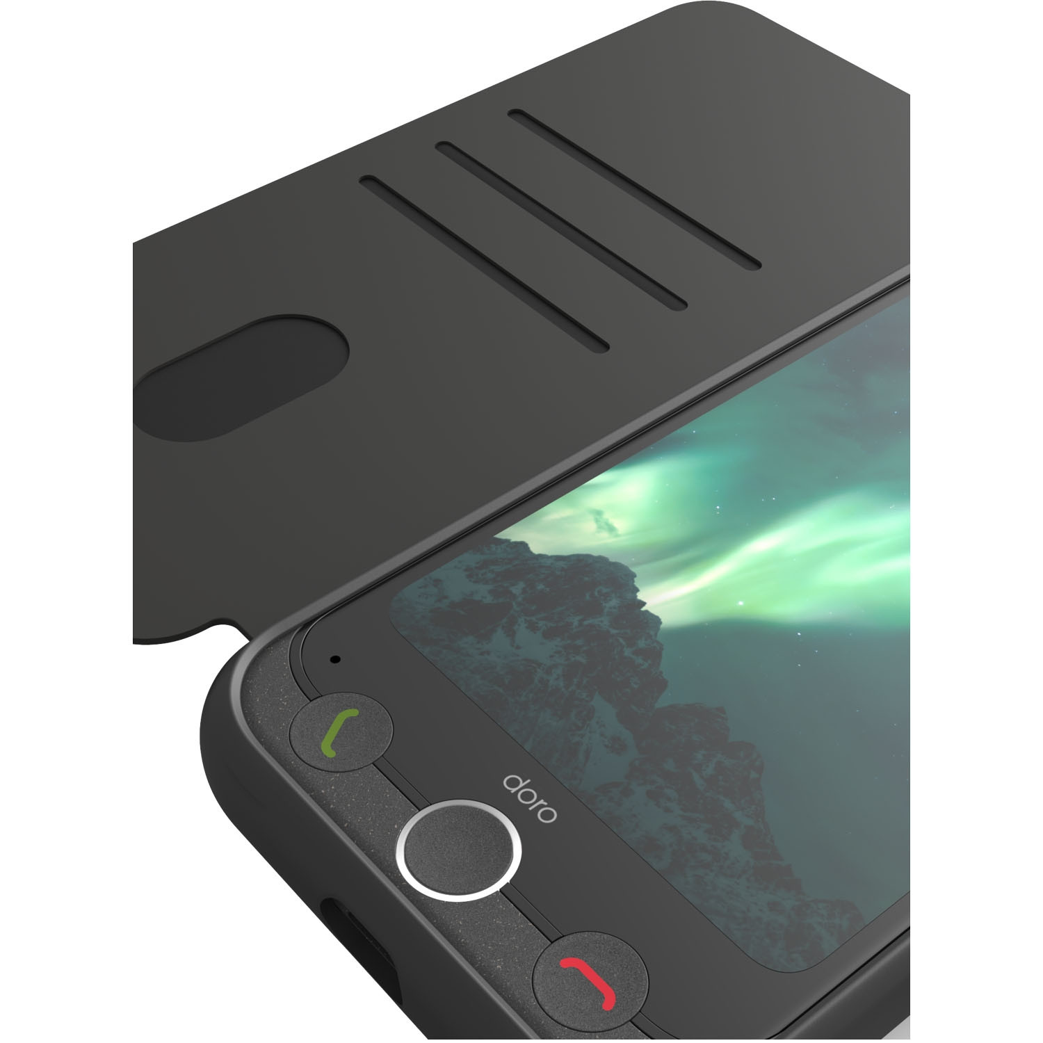 Brieftaschenetui Aurora A31 Graphitgrau