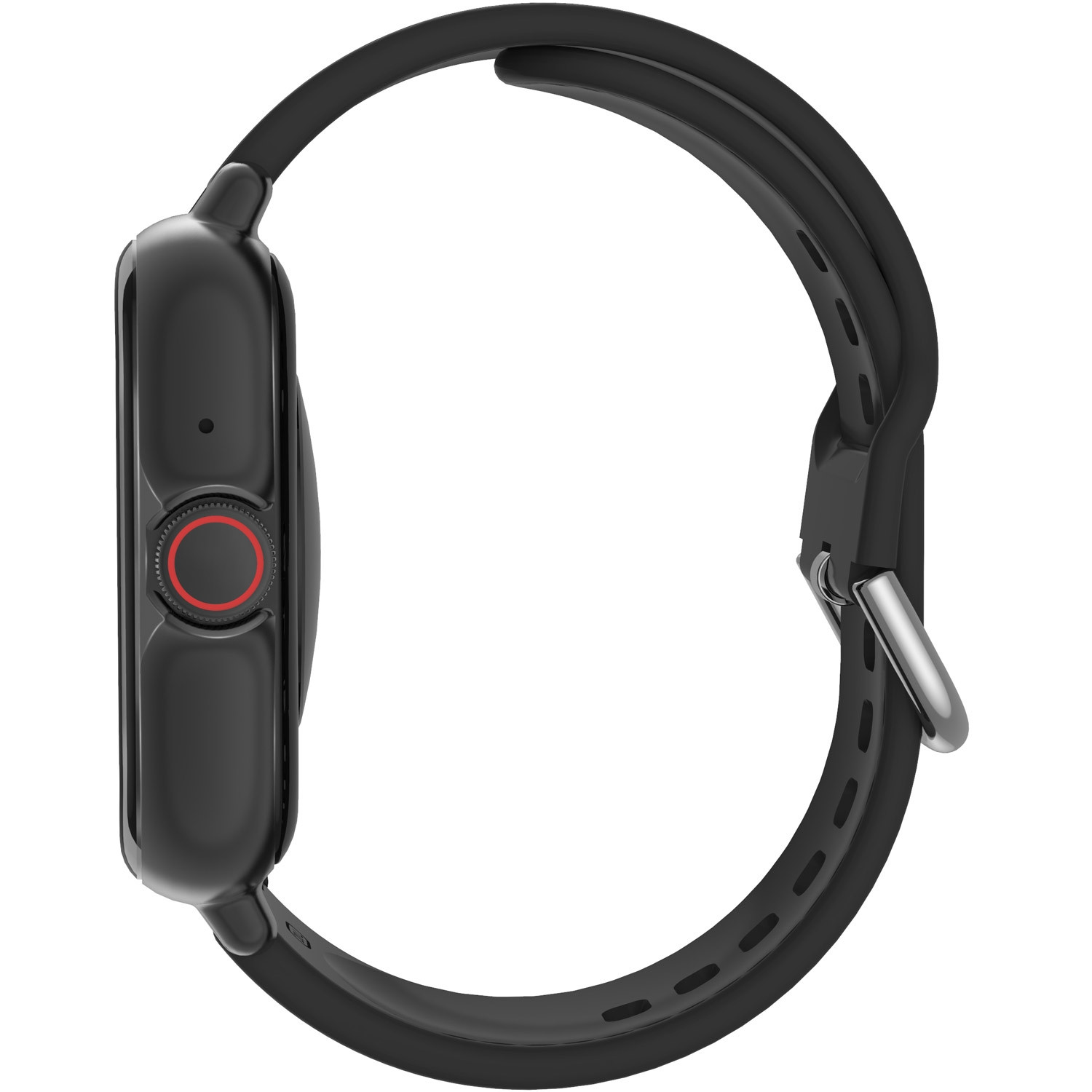 SmartWatch 1,44" Display Herzsensor Schwarz