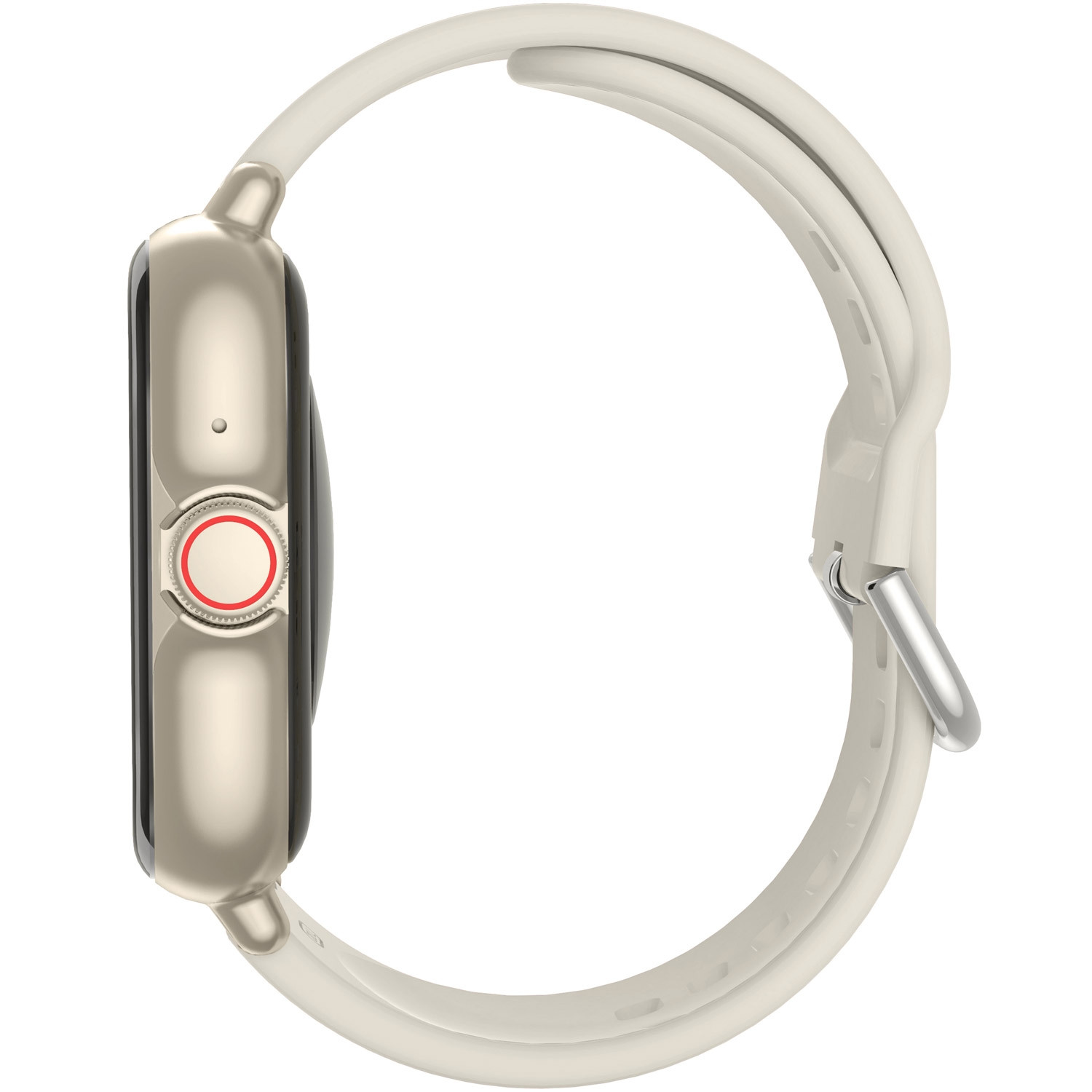 SmartWatch 1,44" Display Herzsensor Beige