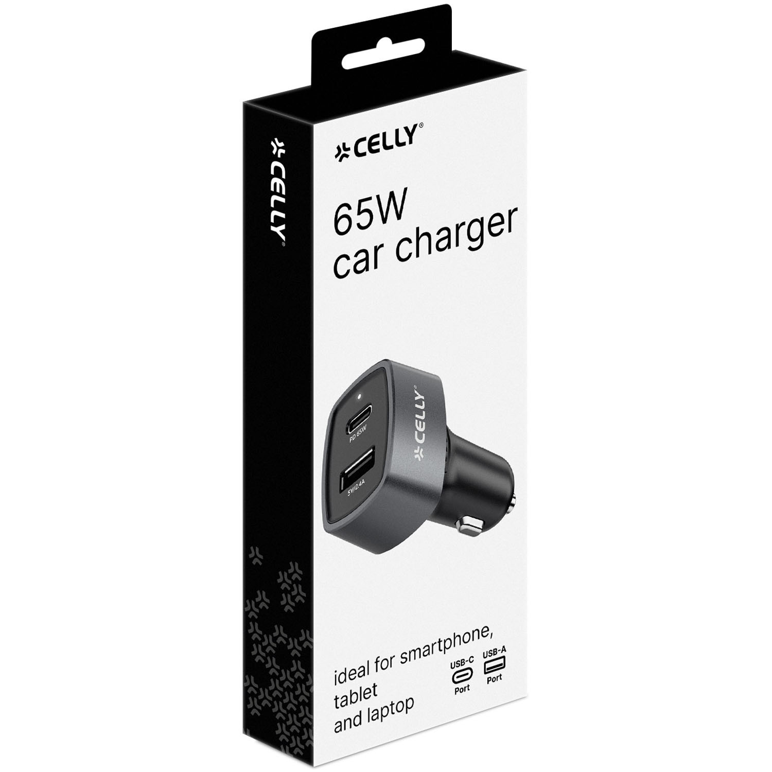 Autoladegerät 1xUSB-C PD 1xUSB-A 65W