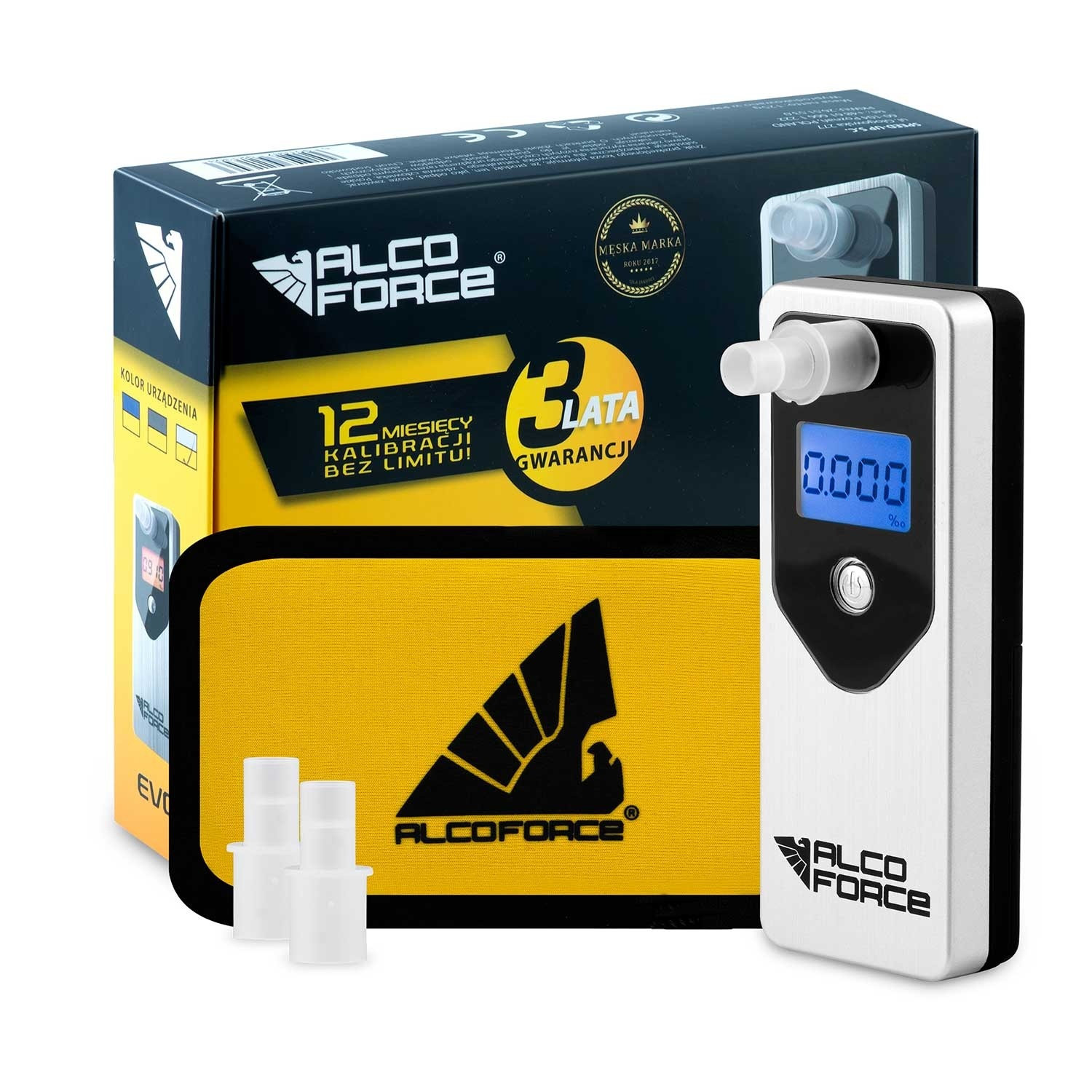 Bafômetro eletroquímico AlcoForce EVO-SILVER