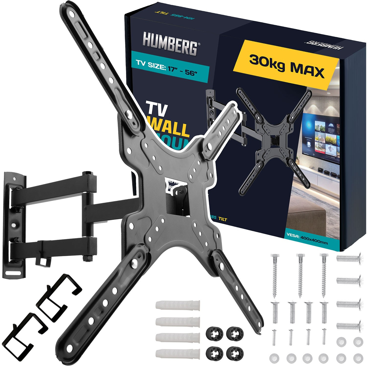 Suporte de TV 17-56 polegadas Humberg 30 kg