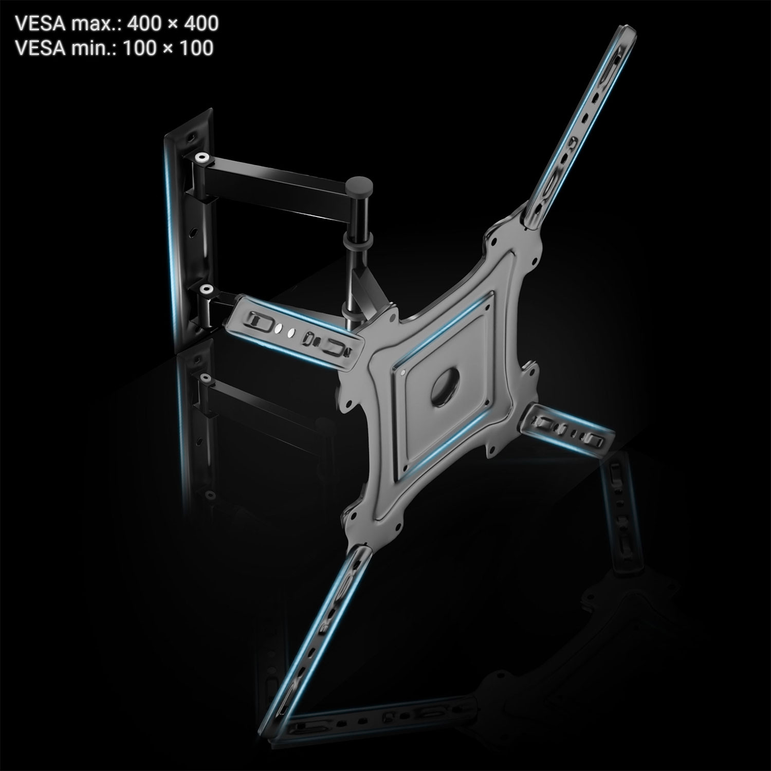 Suporte de TV 17-56 polegadas Humberg 35 kg