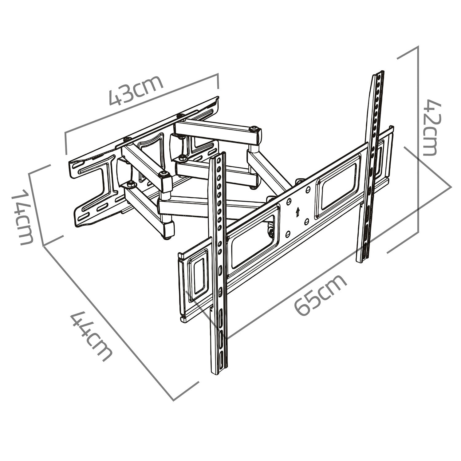 Suporte de TV 32-70 polegadas Humberg 45 kg