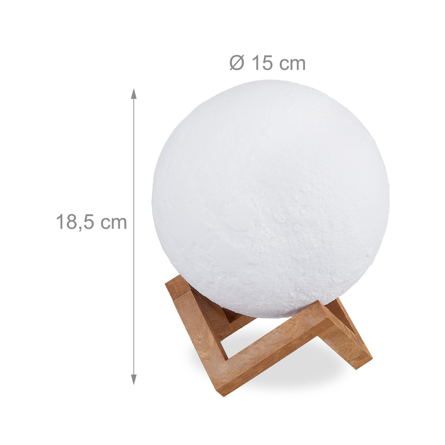 Lampe lunaire 3D