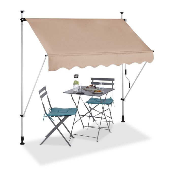 Telesopic Canopy Bege
