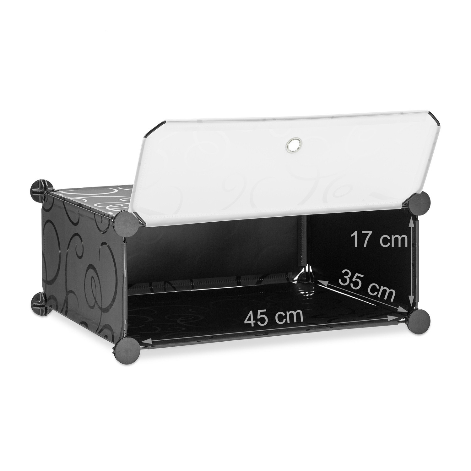 6 Compartment Shoe Cabinet