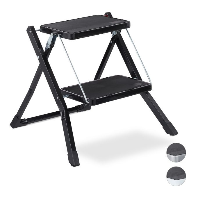 2-Rung Folding Step Ladder