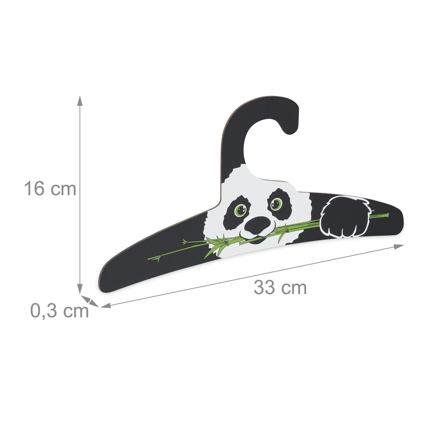 20x Perchas Infantiles Panda