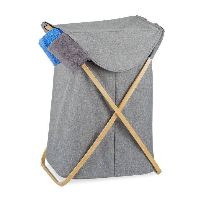 Folding Laundry Basket 58 Litres