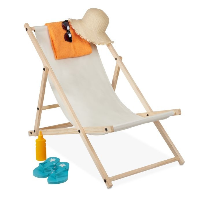 Deckchair Wood Foldaway