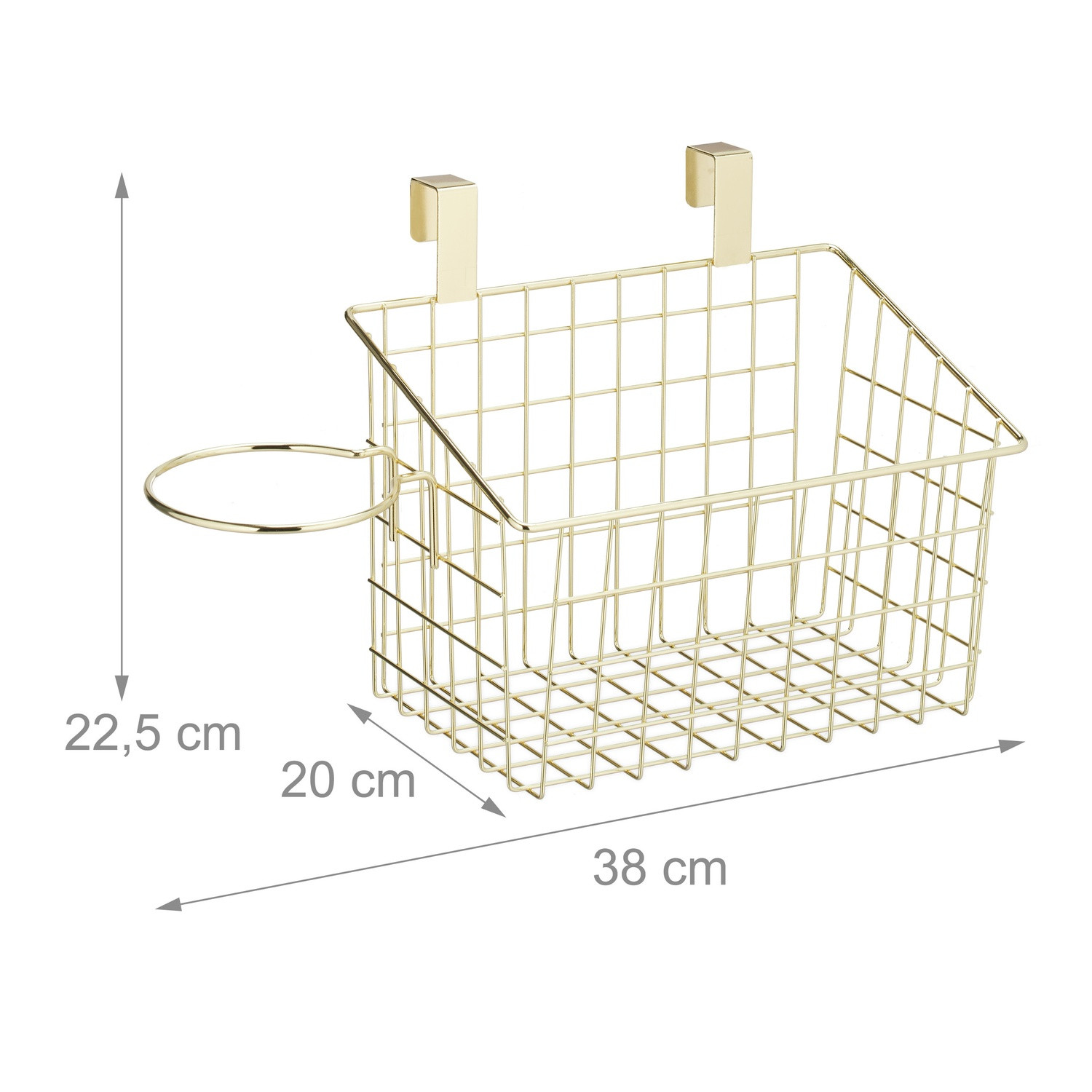 Cesta de celosía colgante