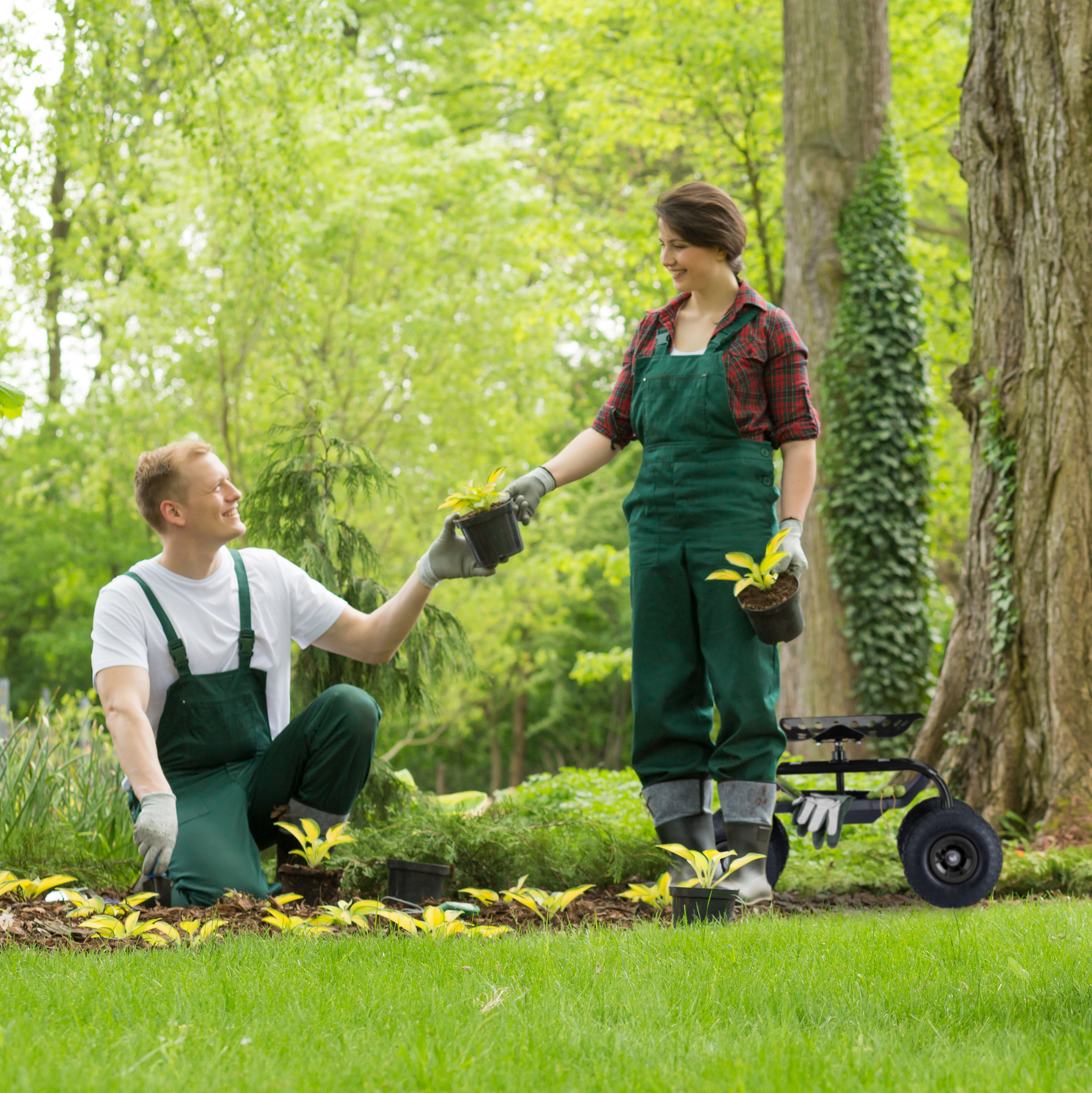 Verstelbare tuinstoel