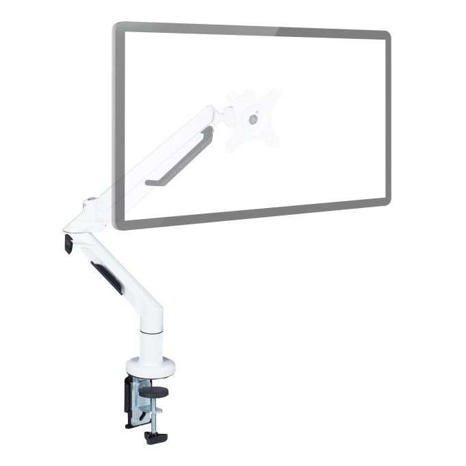 Support d'écran de moniteur blanc