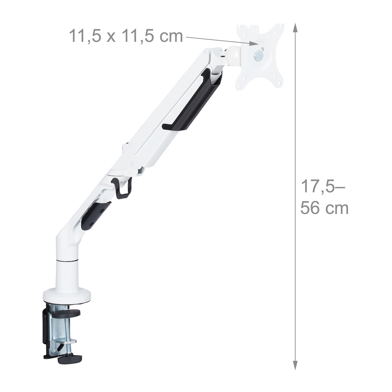Support d'écran de moniteur blanc