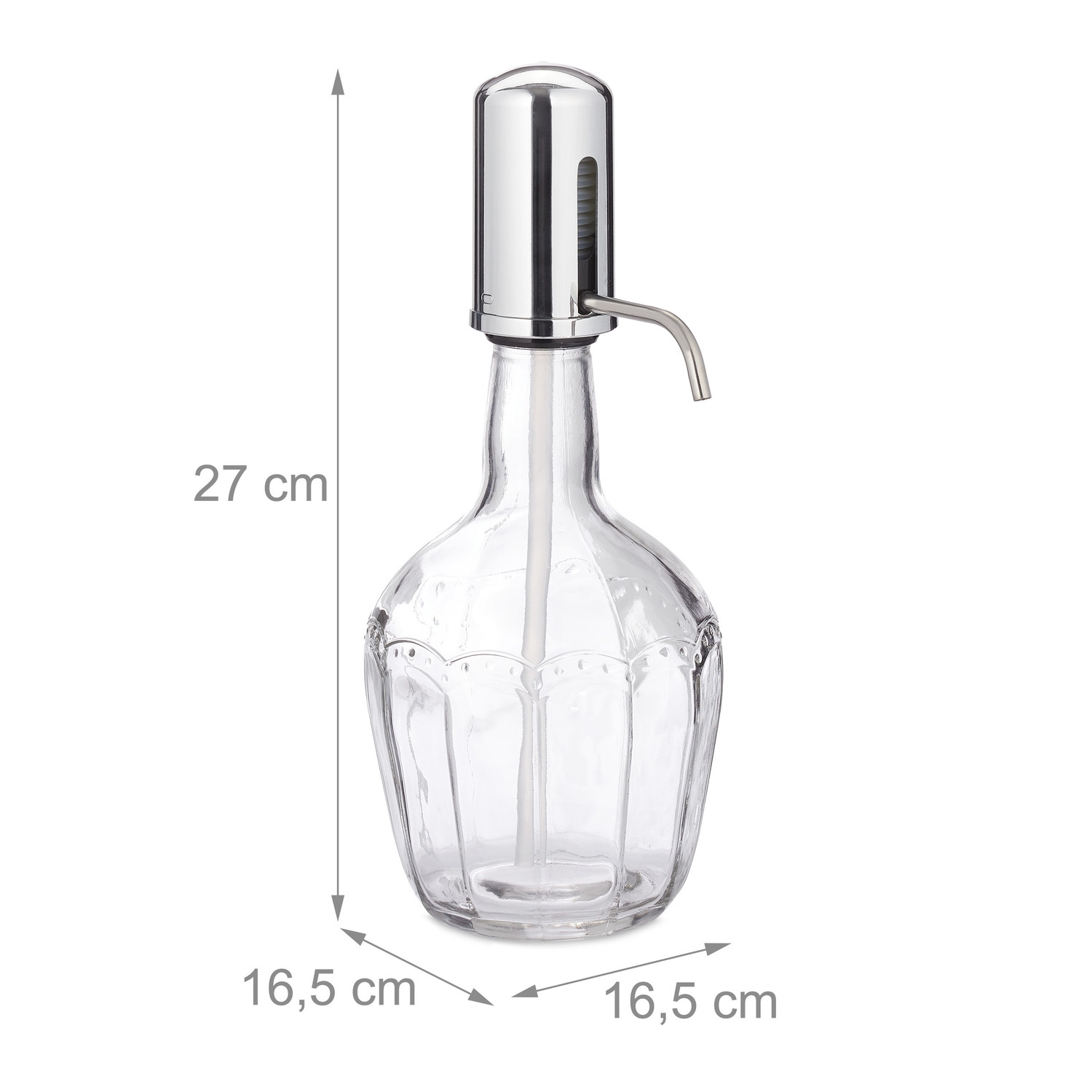 Waterdispenser met handpomp
