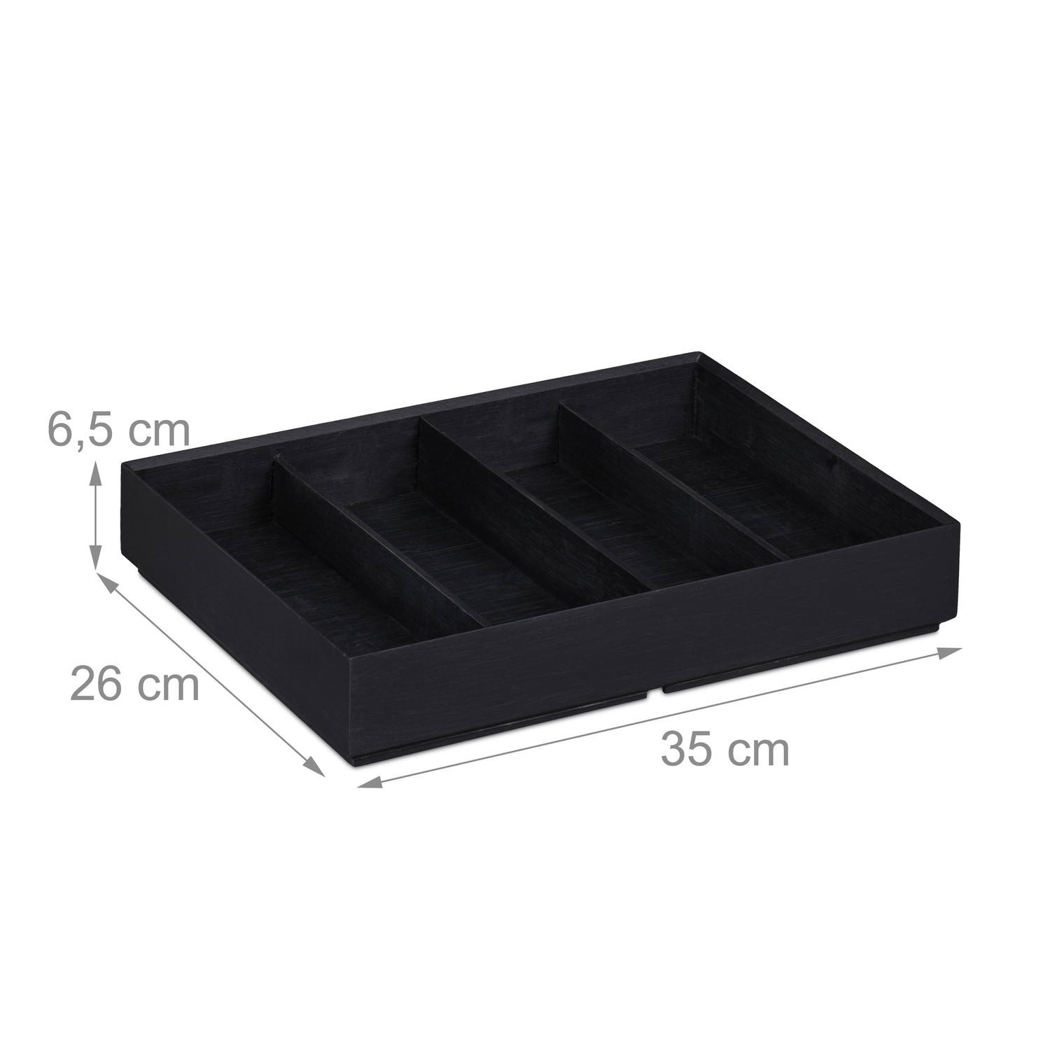 Stapelbare bamboe bureau organizer